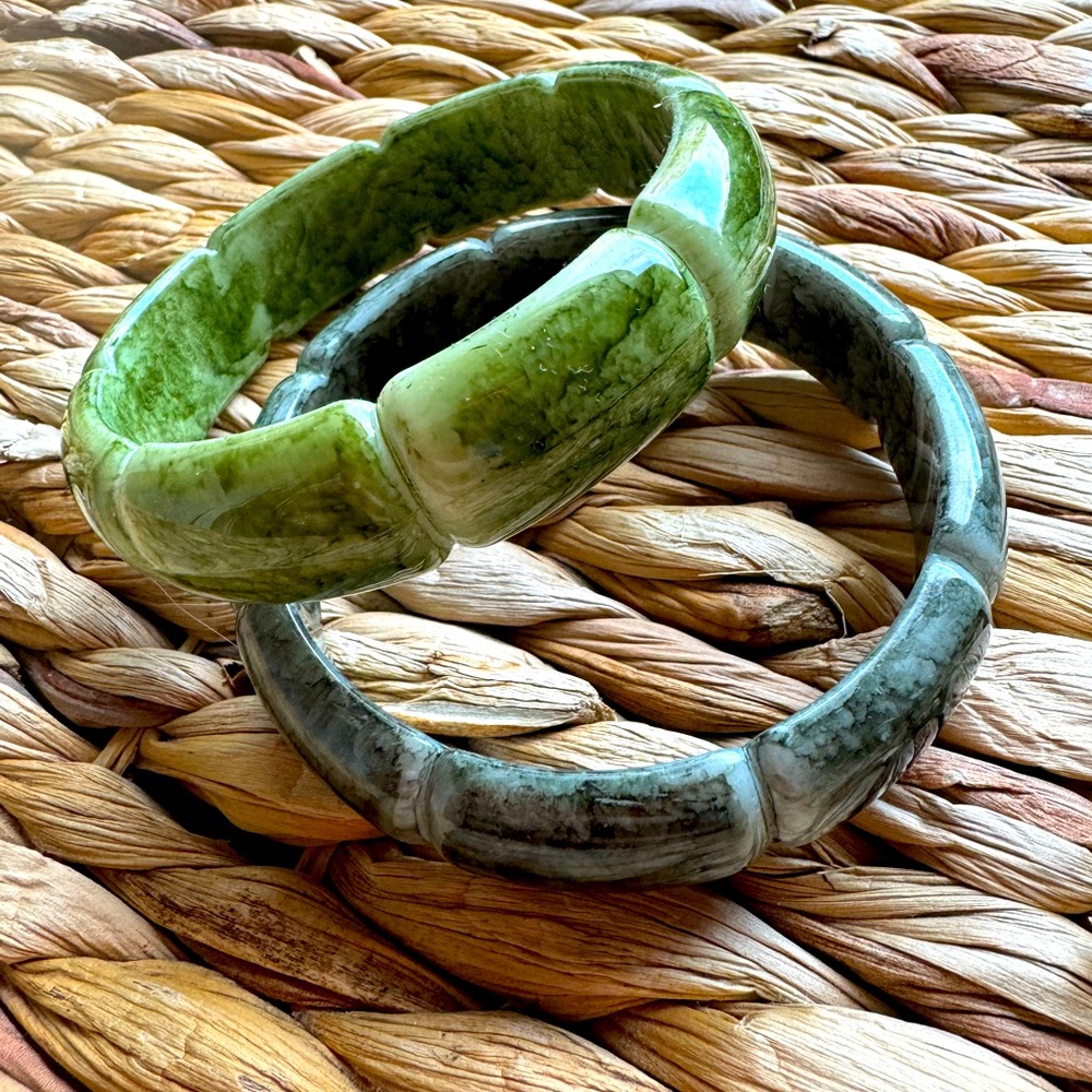 Pair of Green Bangles